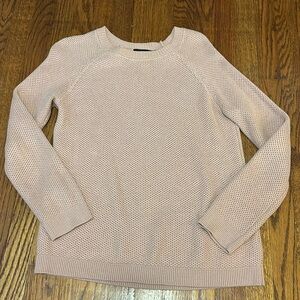 Mauve waffle knit sweater